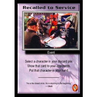 Recalled to Service