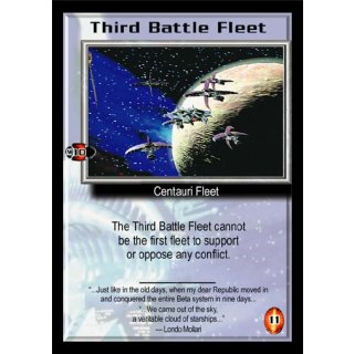 Third Battle Fleet (Centauri)