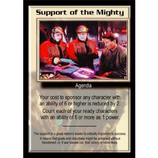 Support of the Mighty