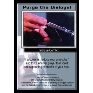 Purge the Disloyal