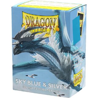Sky Blue & Silver